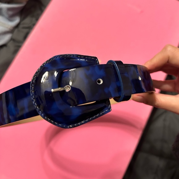 Maryam Nassir Zadeh Bruno blue tortoise belt xs/s